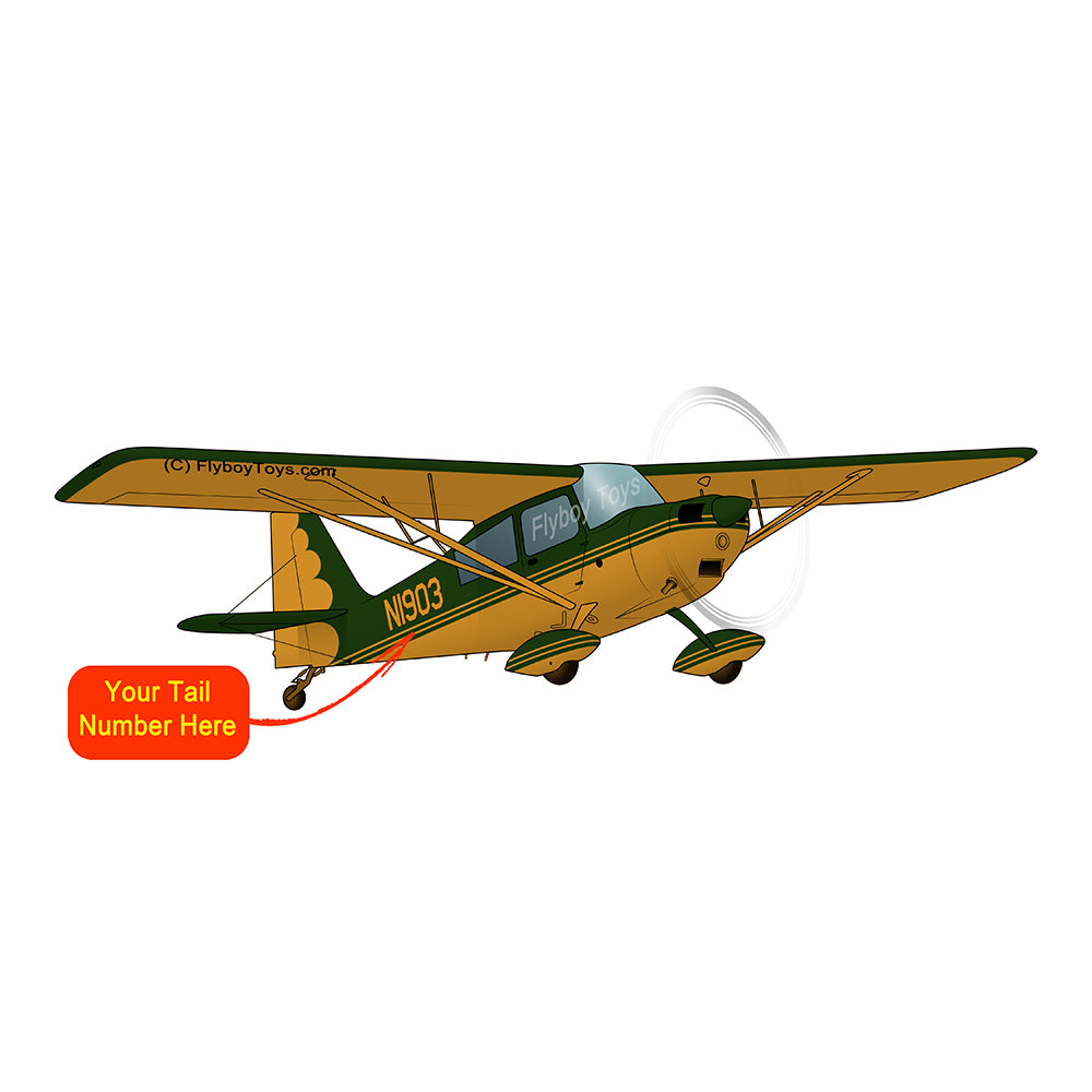 Airplane Design (Yellow/Green) - AIR25C39K7KC-YG1