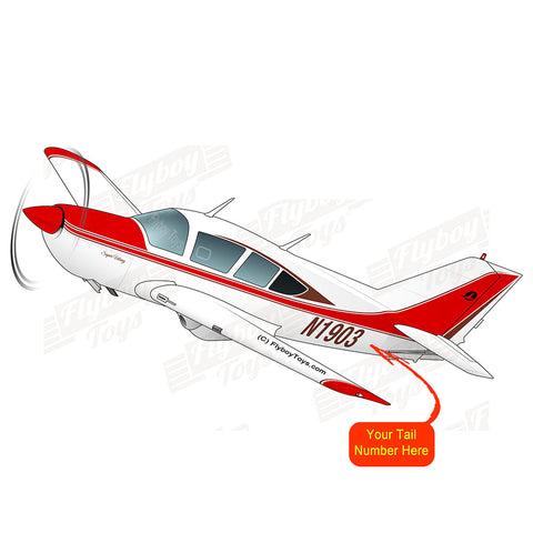 Airplane Design (Red #2) - AIR25CJLGM9B-R2