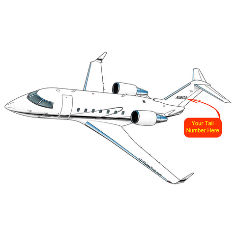 Airplane Design (Silver/Black) - AIR2FD381601-SB1