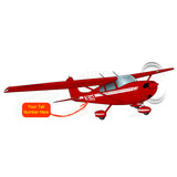 Airplane Design (Red #9) - AIR35JJ150-R9
