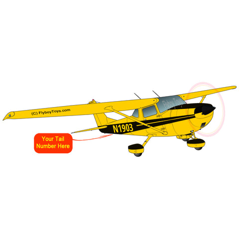 Airplane Design (Yellow/Black) - AIR35JJ150-YB1