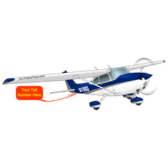 1/2 Cessna 172 フライトコントロールセット