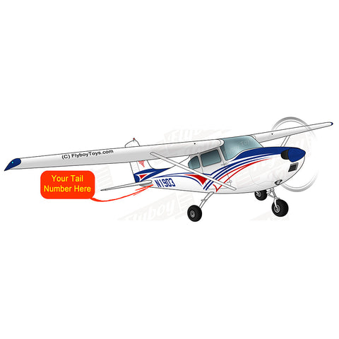 Airplane Design (Red/Blue) - AIR35JJ175-RB1