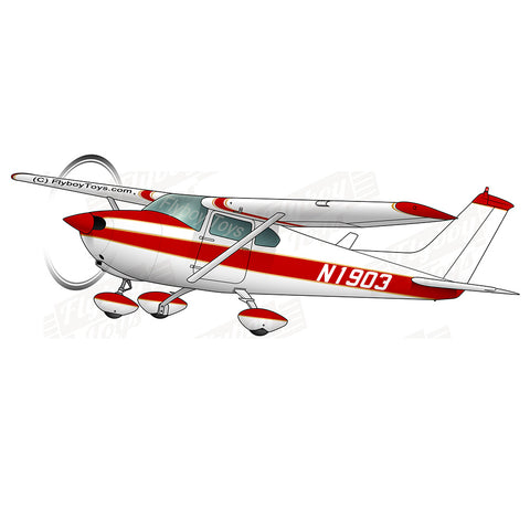 Airplane Design (Red/Gold #4) - AIR35JJ182-RG4