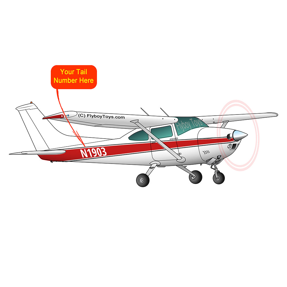 Airplane Design (Red/Black)- AIR35JJ182I7-RB1