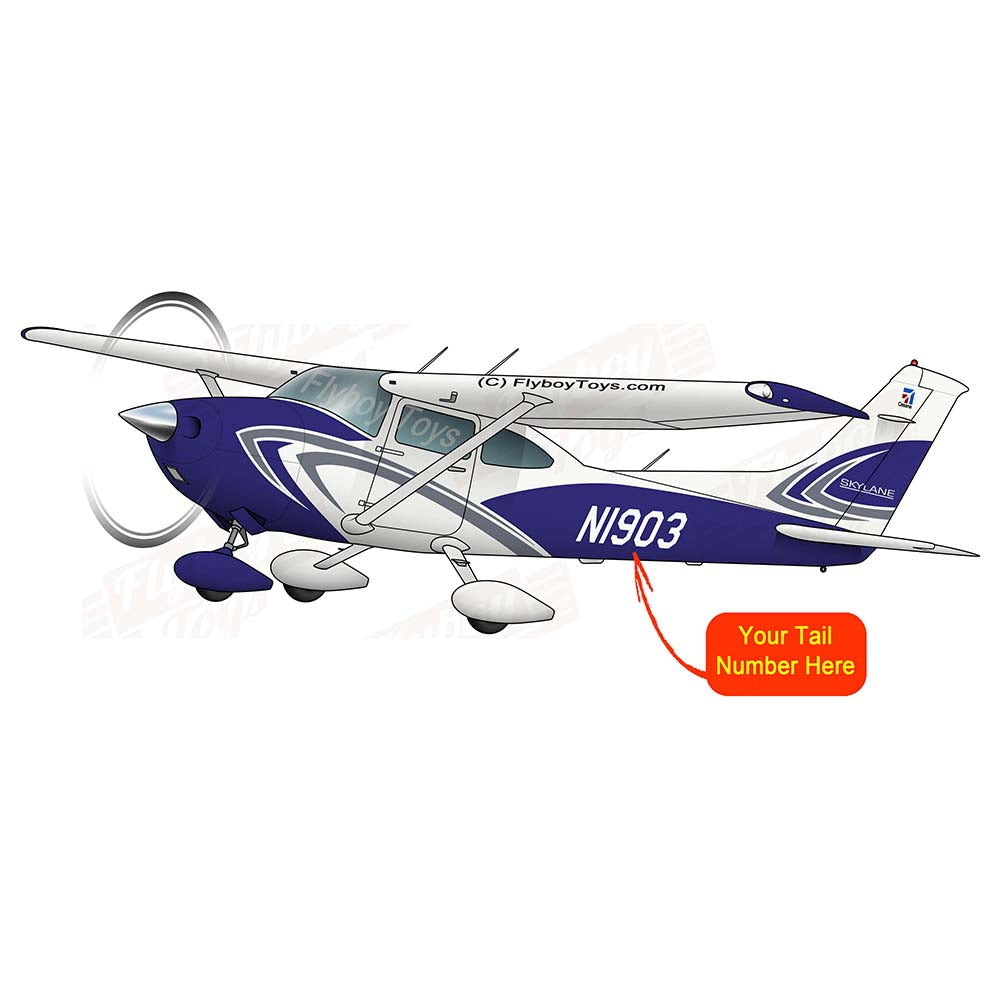 Airplane Design (Blue # 3) - AIR35JJ182KLI2F-B3