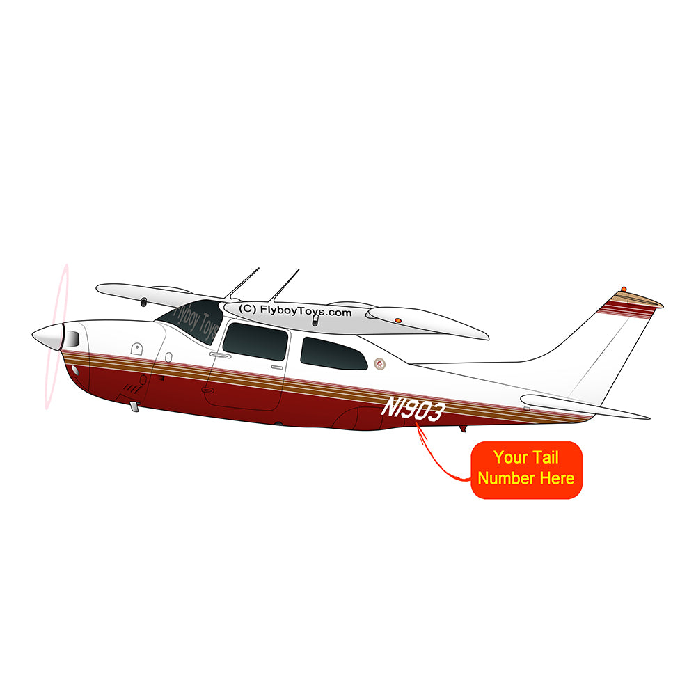 Airplane Design (Red/Gold) - AIR35JJ21035EKLI9FE-RG1