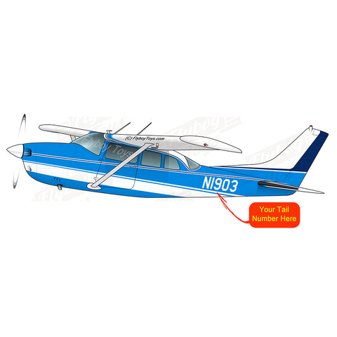 Airplane Design (Blue) - AIR35JJ210K-B1