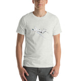 Airplane T-Shirt AIR35JJ39K1K9FE-BT1 - Personalized w/ Your N#