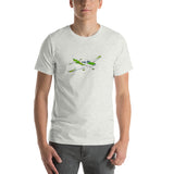 Airplane T-Shirt AIR35JJ400-GY1 - Personalized w/ Your N#