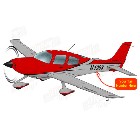 Airplane Design (Red/Grey) - AIR39ISR20-RG1