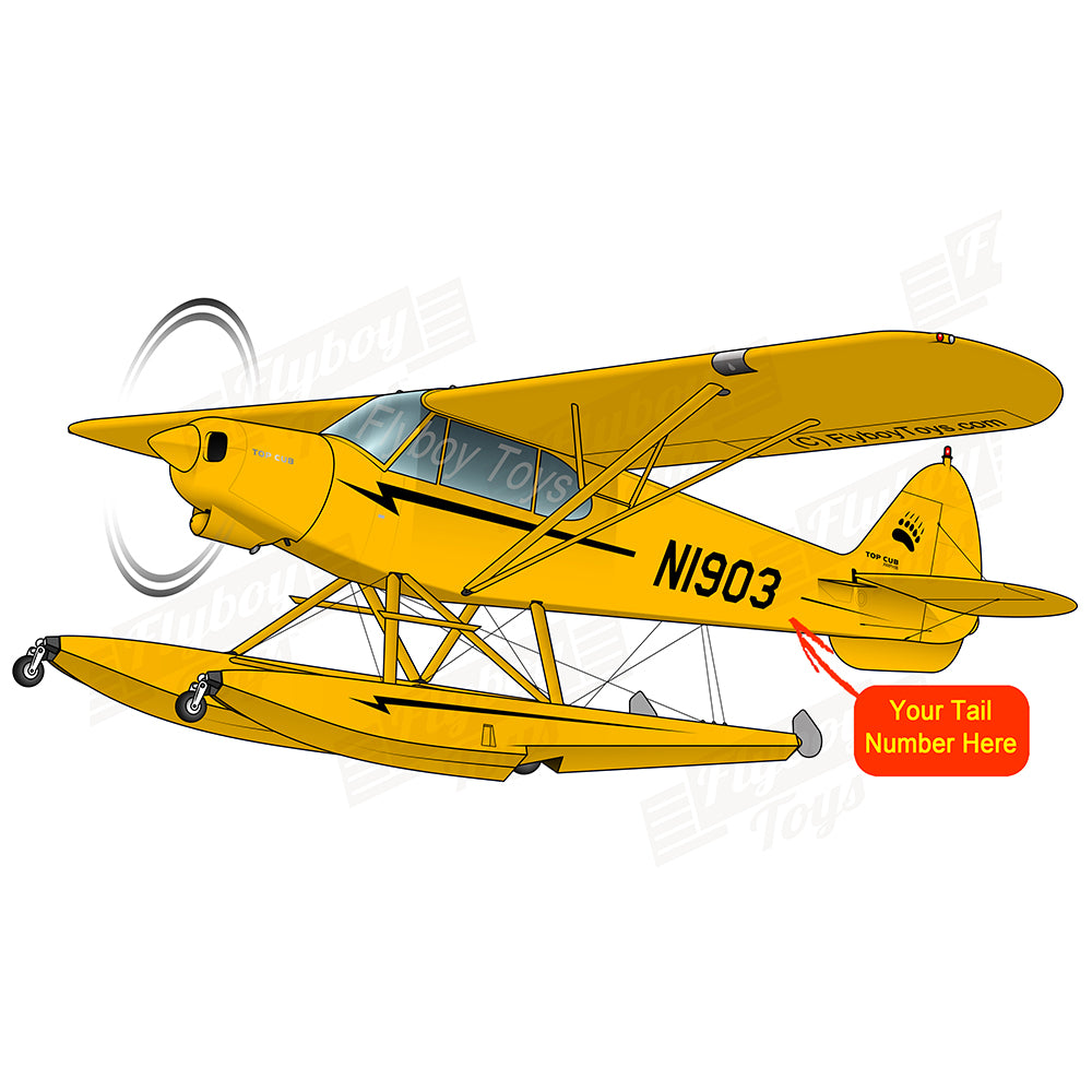 Airplane Design (Yellow #3) - AIR3L2CC18180FL-Y3