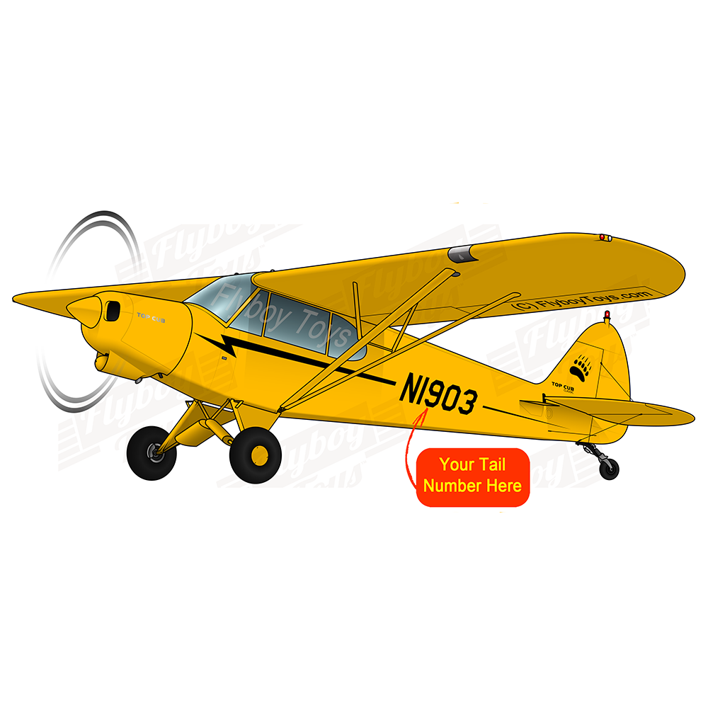 Airplane Design (Yellow) - AIR3L2CC18180-Y1