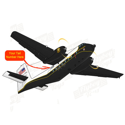 Airplane Design (Black) - AIR458DHC4-BLK1