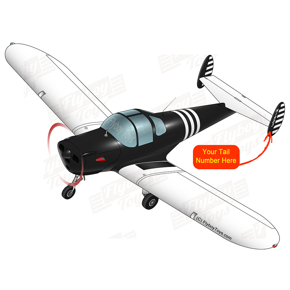 Airplane Design (Black/White) - AIR5I3415C-BW1