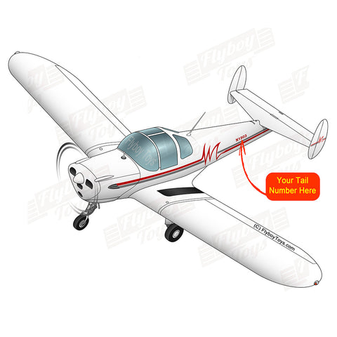 Airplane Design (Silver/Red) - AIR5I3415D-SR1