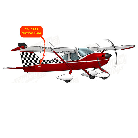 Airplane Design (Red/Black) - AIR7C1JGFGS2-RB1