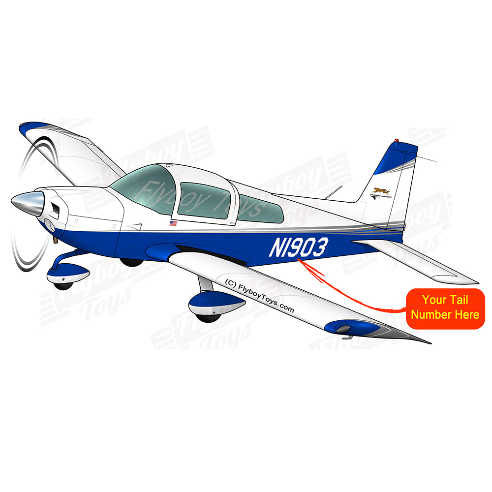 Airplane Design (Blue #4) - AIR7IL385AA-B4 – Flyboy Toys