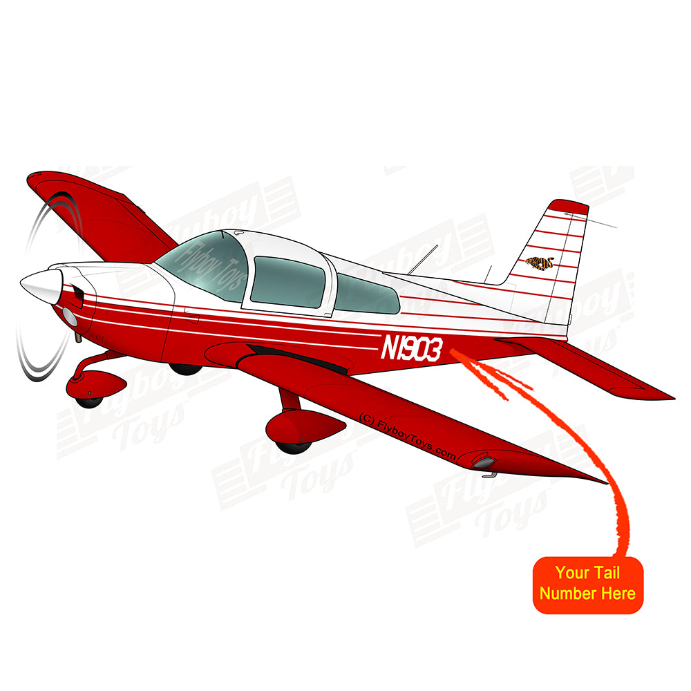 Airplane Design (Red #4) - AIR7ILK97AA1-R4