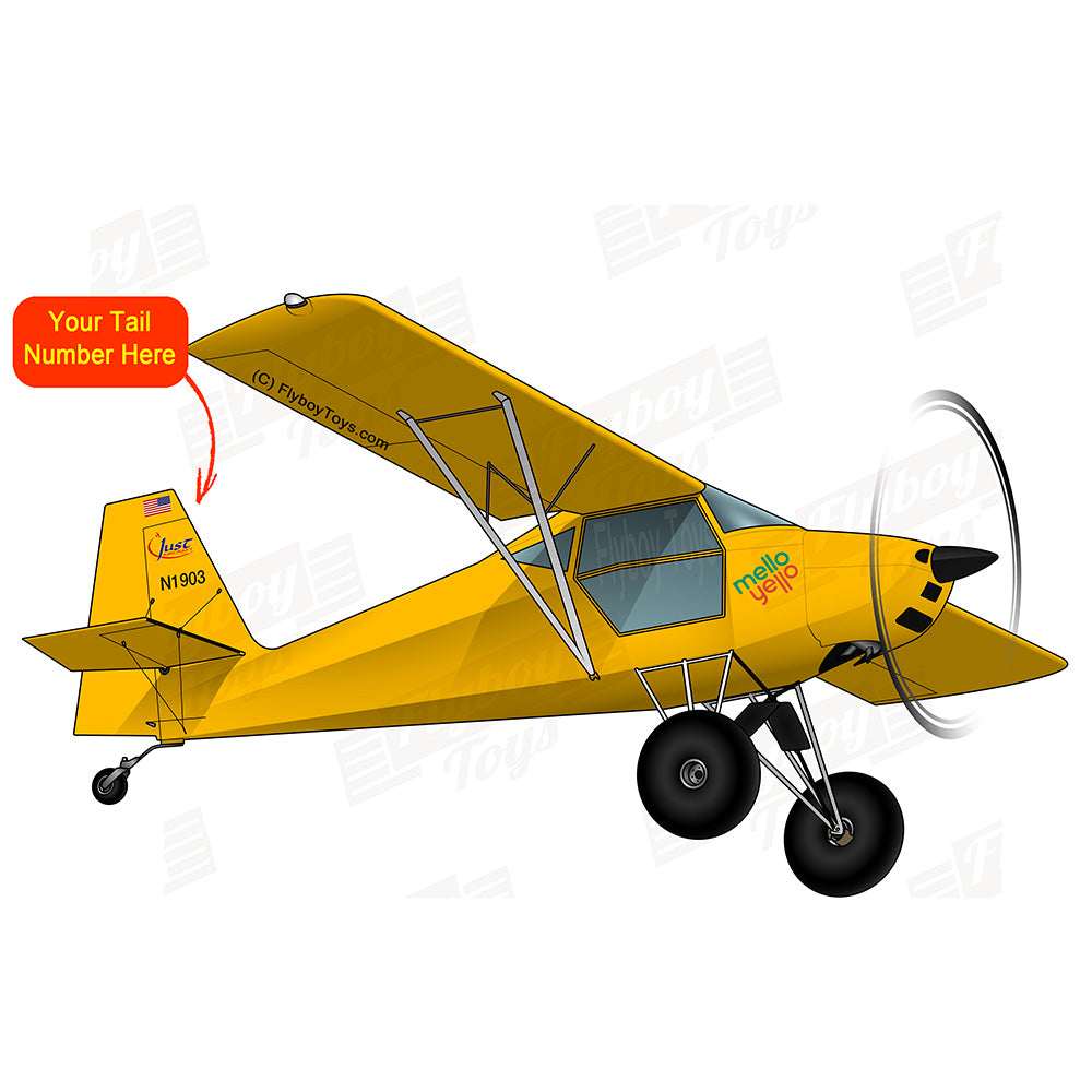 Airplane Design (Yellow) - AIRALJ897-Y1