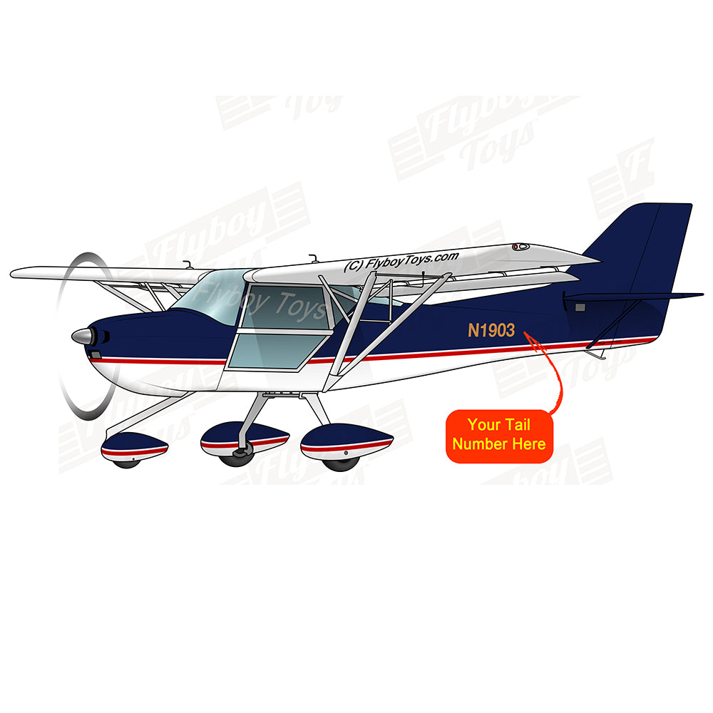 Airplane Design (Red/Blue) - AIRB9KVIX-RB1