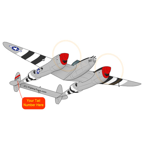 Airplane Design (Silver) - AIRCF3C97P38-S1