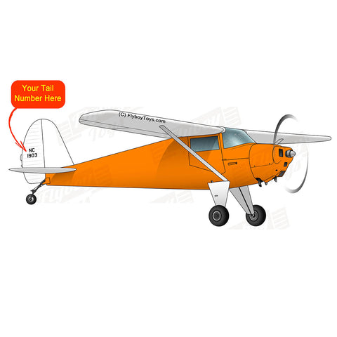 Airplane Design (Orange #2) - AIRCLJ8A-O2