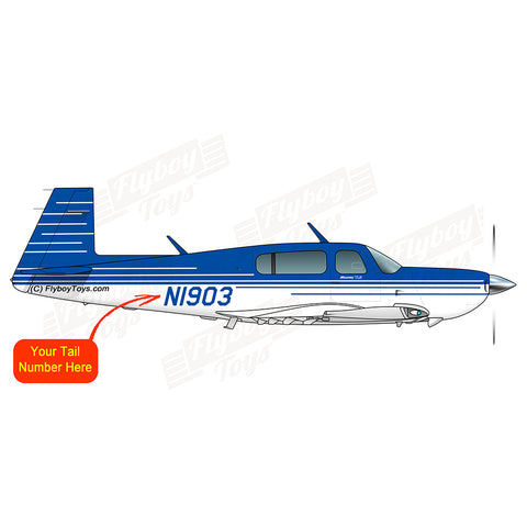 Airplane Design (Blue) - AIRDFFM20-B5
