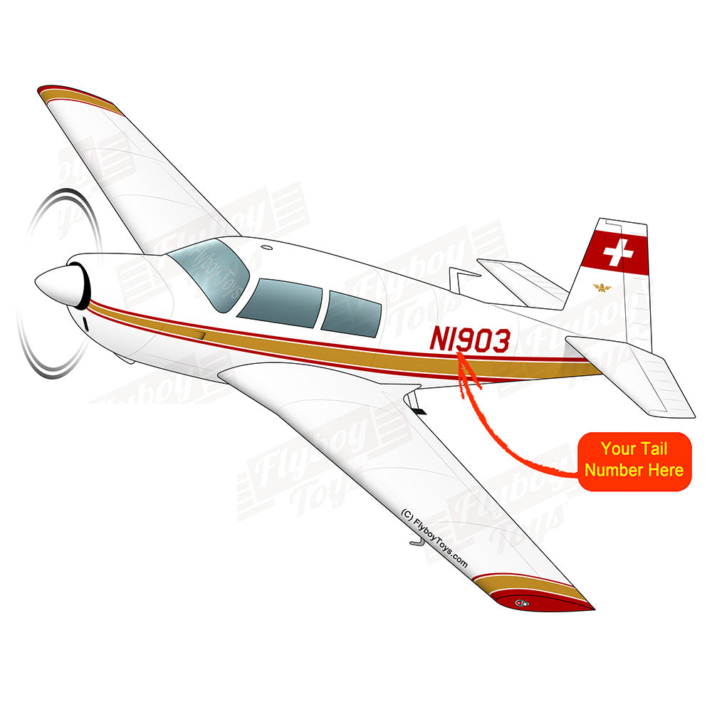 Airplane Design (Red/Yellow #2) - AIRDFFM20E-RY2