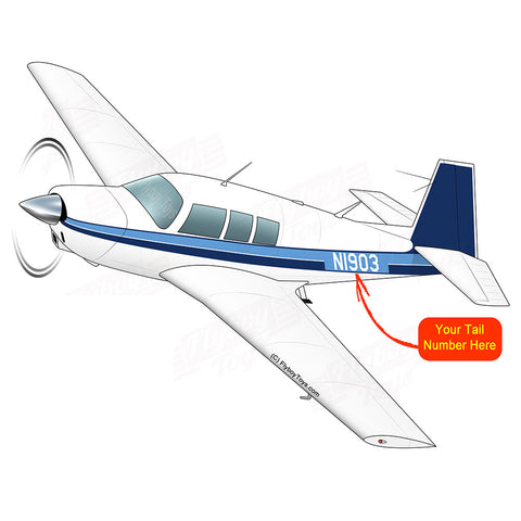 Airplane Design (Blue) - AIRDFFM20G-B1