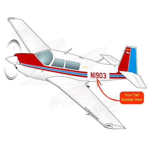 Airplane Design (Red/ Blue) - AIRDFFM20K-RB1