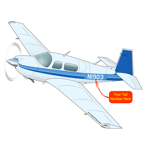 Airplane Design (Blue) - AIRDFFM20M-B1