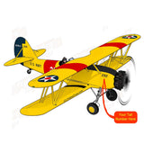 Airplane Design (Yellow) - AIRE1MN3N-Y1
