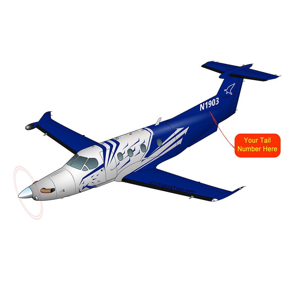 Airplane Design (Blue) - AIRG9CPC12-B1