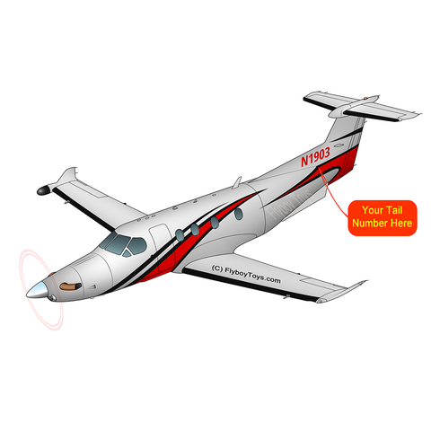 Airplane Design (Red/Black) - AIRG9CPC12
