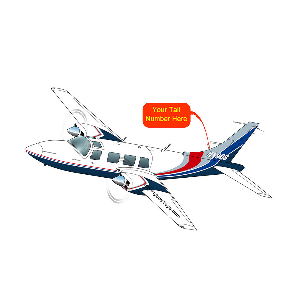 Airplane Design (Blue/Silver/Red) - AIRG9G15I601P-RSB1