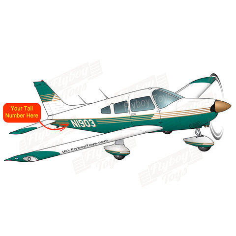 Airplane Design (Green/Gold) - AIRG9G1I3II-GG1