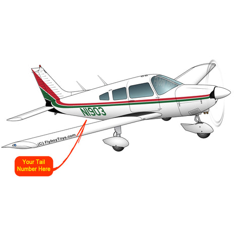 Airplane Design (Red/Green) - AIRG9G1I3II-RG2