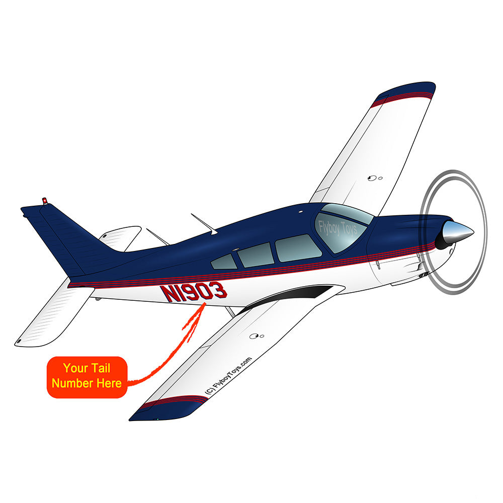 Airplane Design (Blue/Red) - AIRG9G1II-BR1