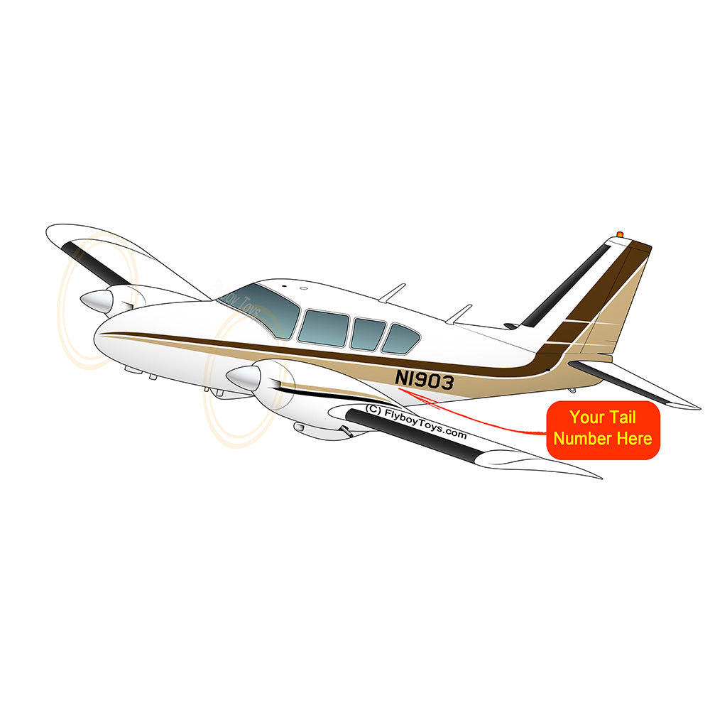 Airplane Design (Brown/Tan) - AIRG9G1QK-BT1