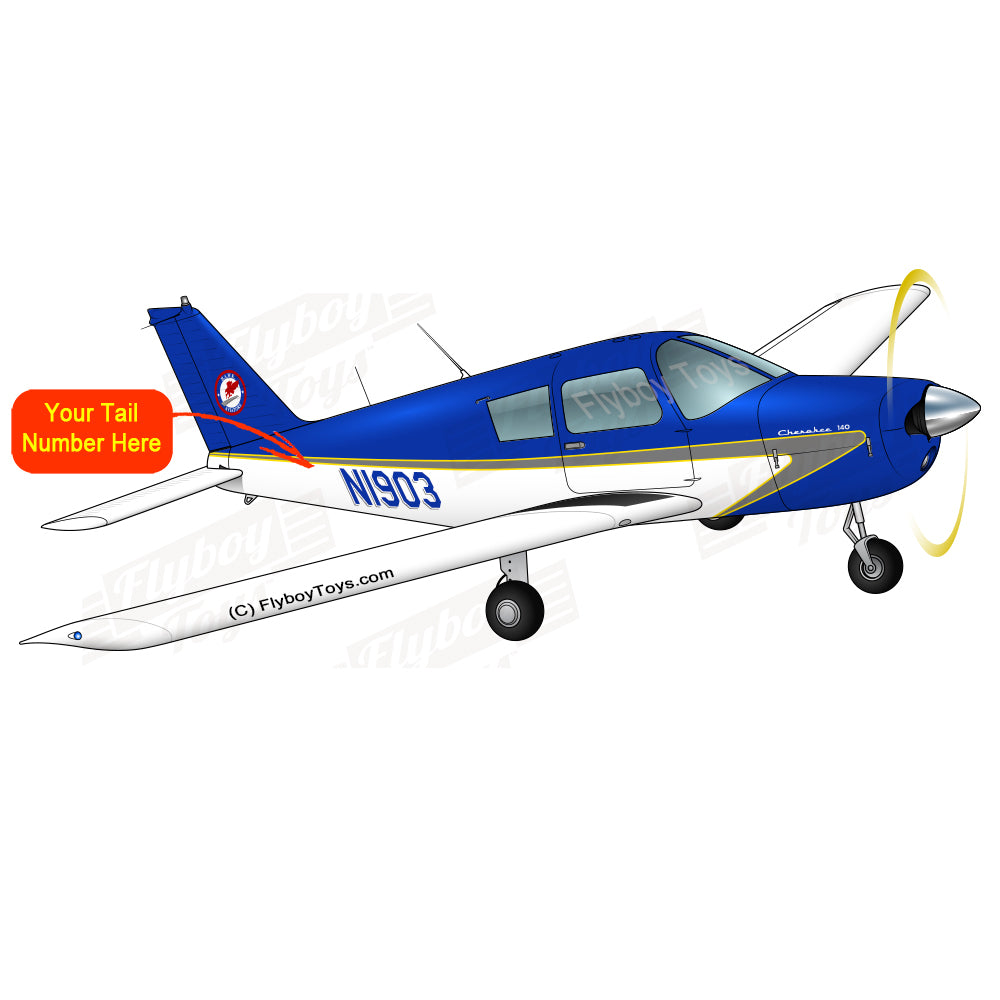 Airplane Design (Blue/Silver) - AIRG9G385140-BS2