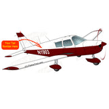 Airplane Design (Maroon) - AIRG9G385140-M1