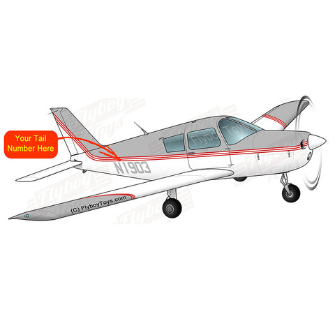Airplane Design (Silver/Red) - AIRG9G385140-SR1