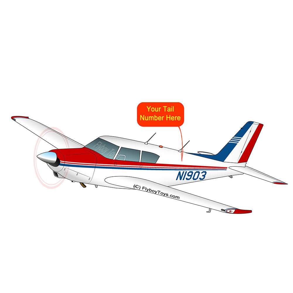 Airplane Design (Red/Blue) - AIRG9G3FD180-RB1