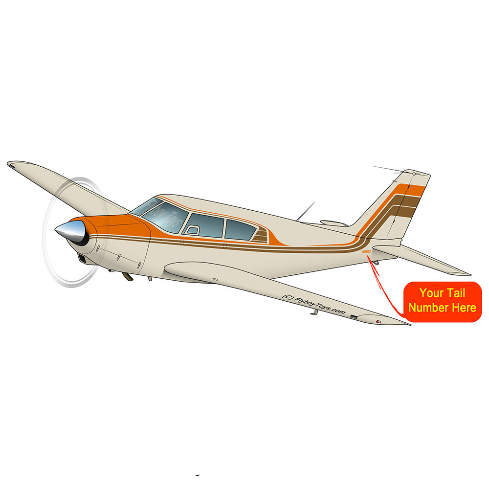Airplane Design (Orange/Tan) - AIRG9G3FD250-OT1