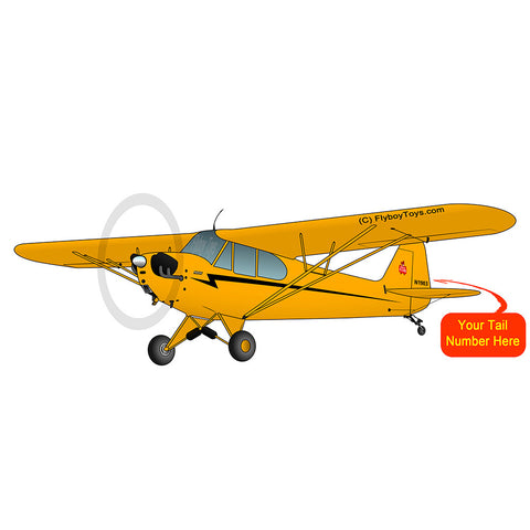 Airplane Design (Yellow/Black #2) - AIRG9G3L2J3-YB2