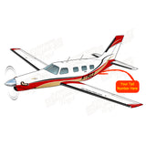 Airplane Design (Black/Red/Gold) - AIRG9GA5K-BRG1