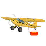 Airplane Design (Yellow #3) - AIRG9GG1H-Y3