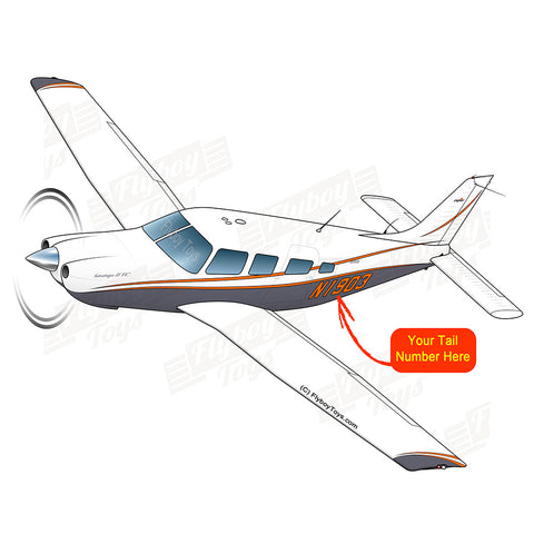 Airplane Design (Silver/Orange) - AIRGRGJ1I-SO1