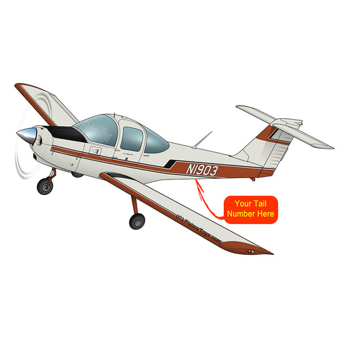 Airplane Design (Orange/Brown) - AIRG9GKFD-BB1